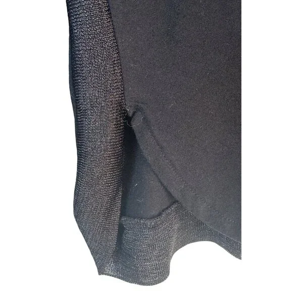 2/$25 Zara W&B Black Small Long Sleeve Top Round Neck Pullover - Picture 9 of 14